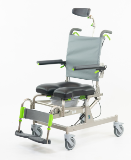 Raz-AT Tilting Shower Commode Chair